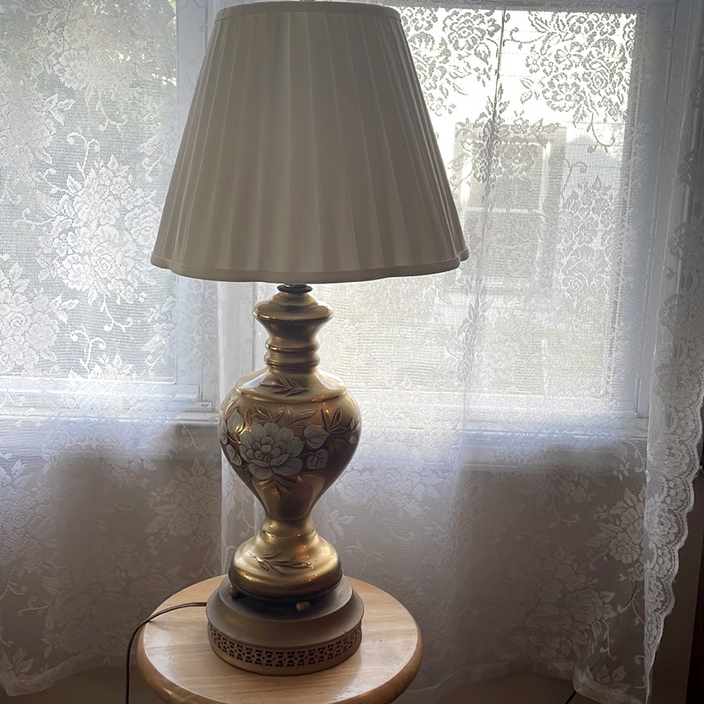 Grandma”s antique bedroom lamp